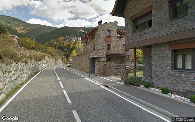 Vista de la parada Bellviure des de Google Street View