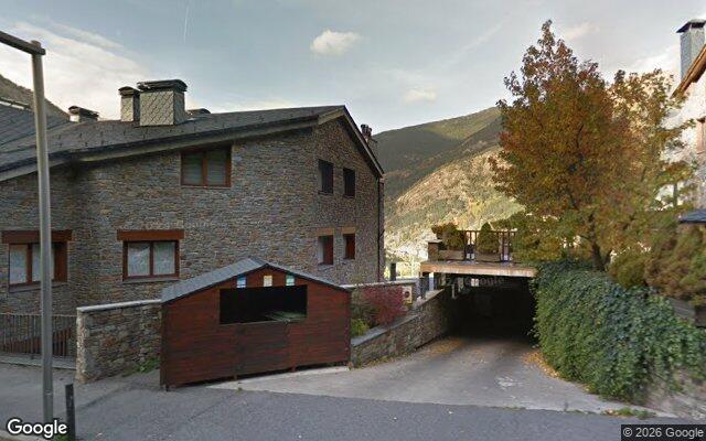 Vista de la parada Els Bedolls des de Google Street View