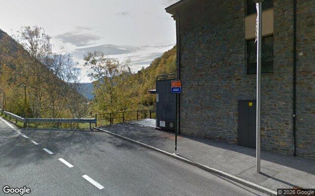 Vista de la parada Els Teiers des de Google Street View