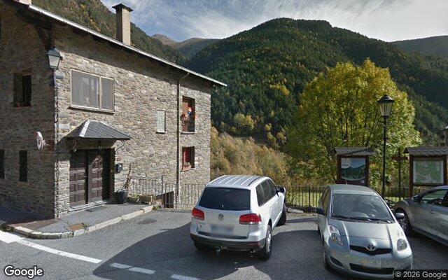 Vista de la parada Llorts des de Google Street View