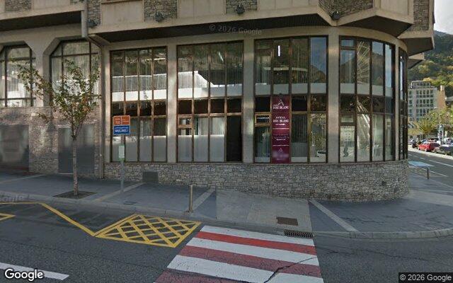 Vista de la parada Plaça Coprínceps des de Google Street View