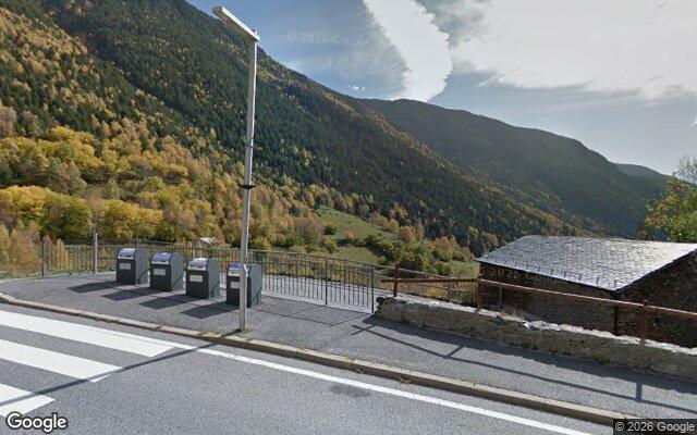 Vista de la parada Sant Pere des de Google Street View